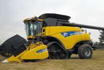 Moissonneuse New Holland avec Smarttrax