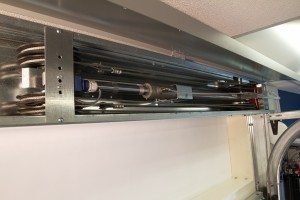Vue rapprochée du système d'entraînement