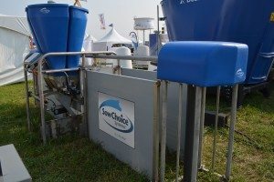 Sow Choice offrant l'alimentation de précision.