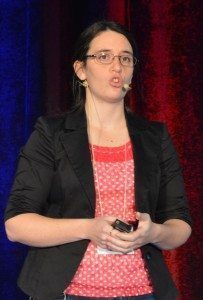 La vétérinaire Isabelle Morin.