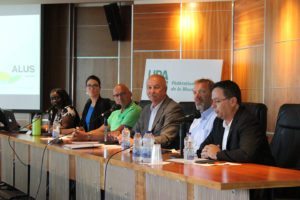 La conférence de presse pour le lancement du programme Alus au Québec a eu lieu à la Maison de l'UPA le 10 août 2016.