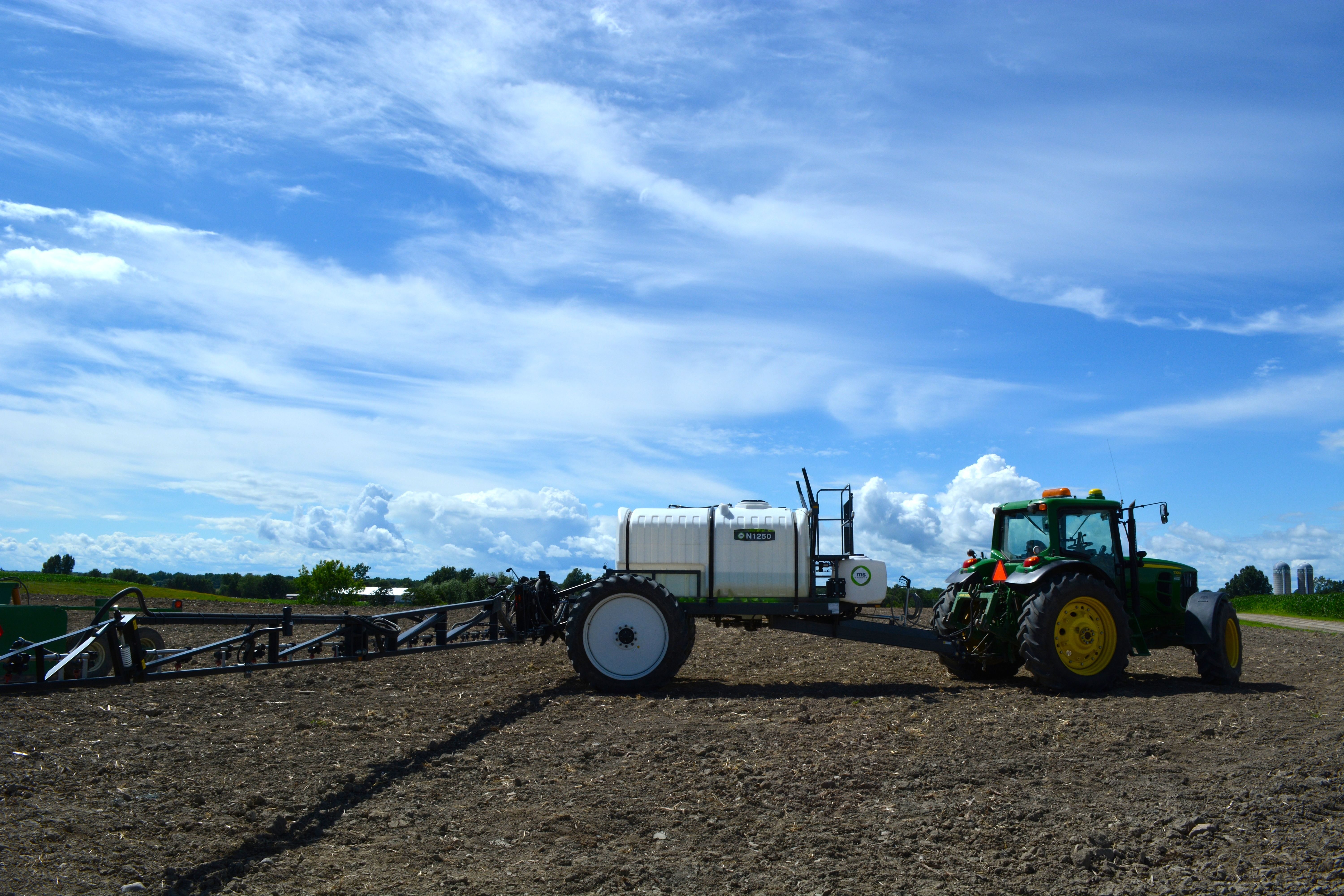 Station sur l'agriculture de précision.