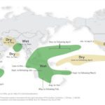 Les tendances historiques de La Nina, selon les régions.
Source: FAO