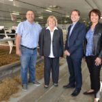 De gauche à droite: Yvan Michon, Francine Morin, Jean Nolet et Pascale Tremblay.