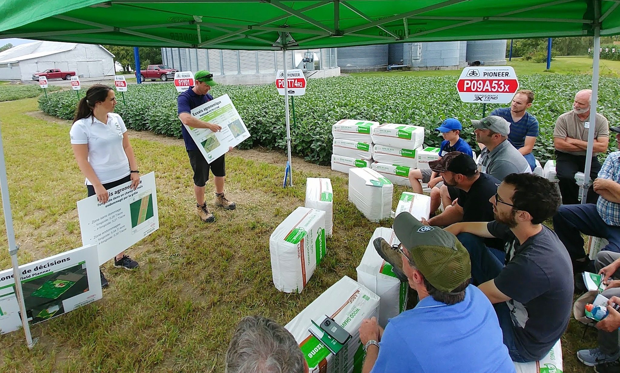 Journée agronomique à Sainte-Martine