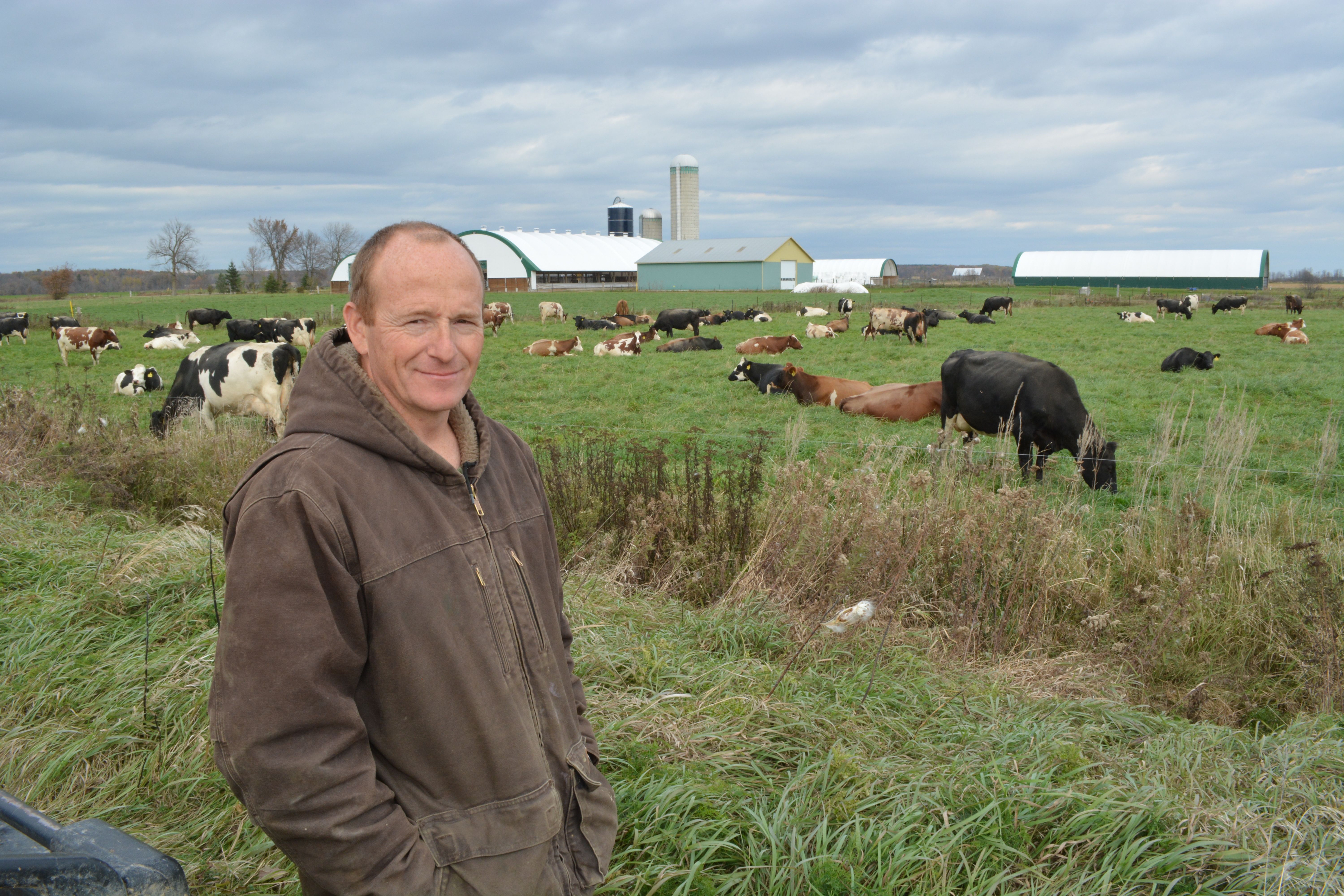 Kornel Schneider de la Ferme Rêveuse PHOTO: MARIE-JOSÉE PARENT