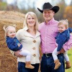 Travis Olson et sa famille. PHOTO: CANAIDAN CATTLEMEN