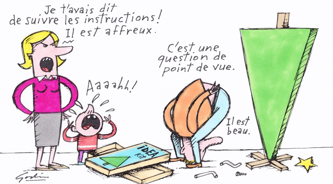 Les joies du “monter soi-même”