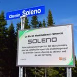 Inauguration du chemin Soleno