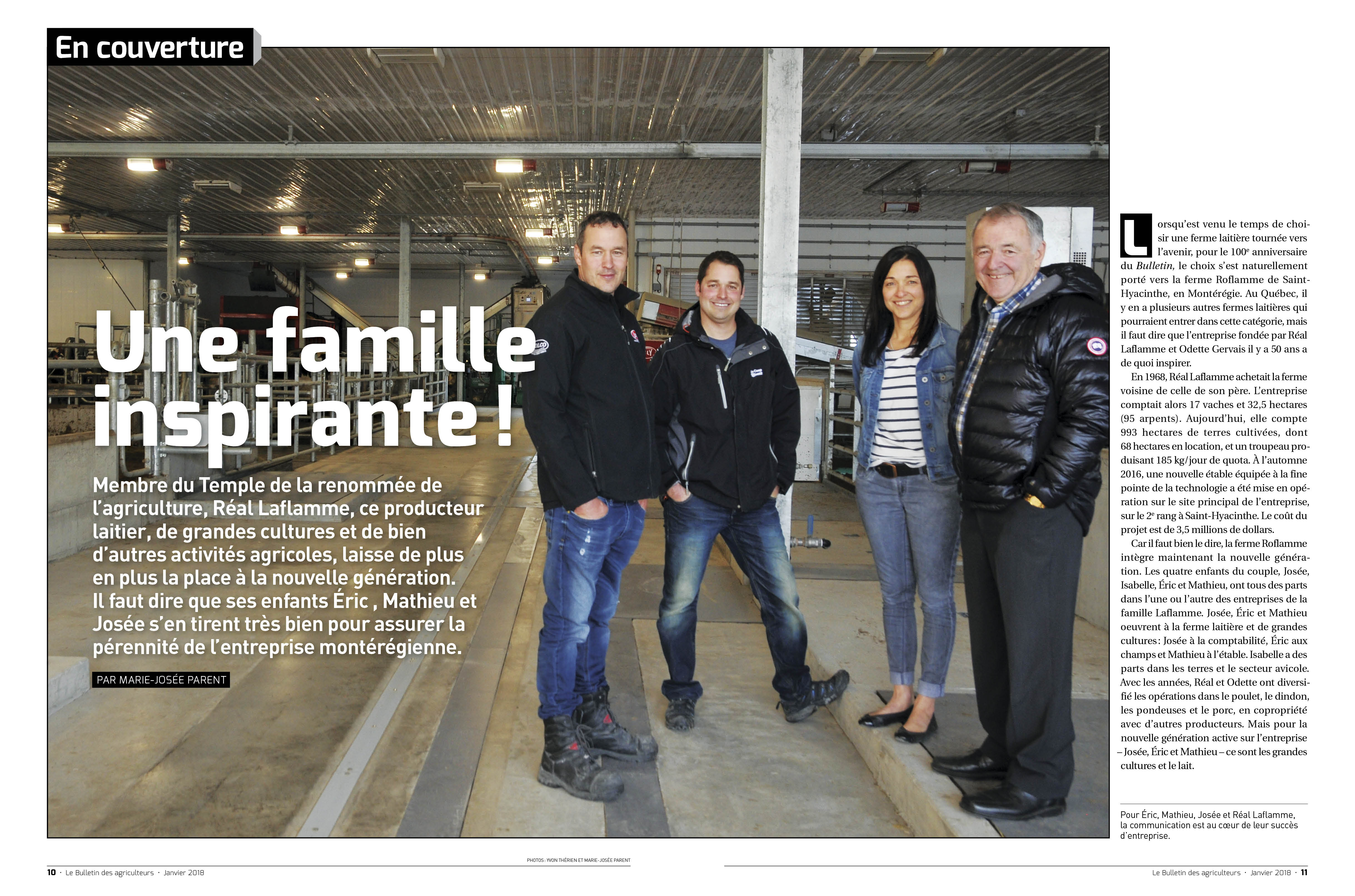 Le numéro de janvier du Bulletin est prêt!