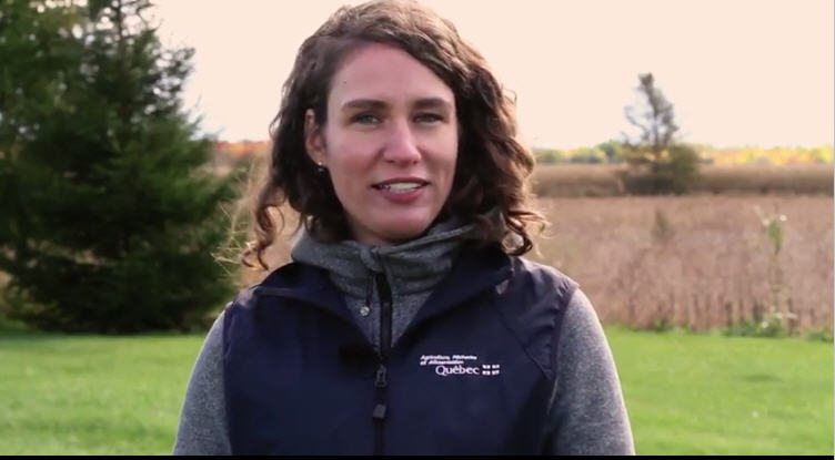 Laurence Gendron, conseillère en économie et gestion à la Direction régionale de la Mauricie du MAPAQ.
Source: Producteurs de grains du Québec