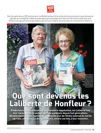 Que sont devenus les Laliberté d'Honfleur?