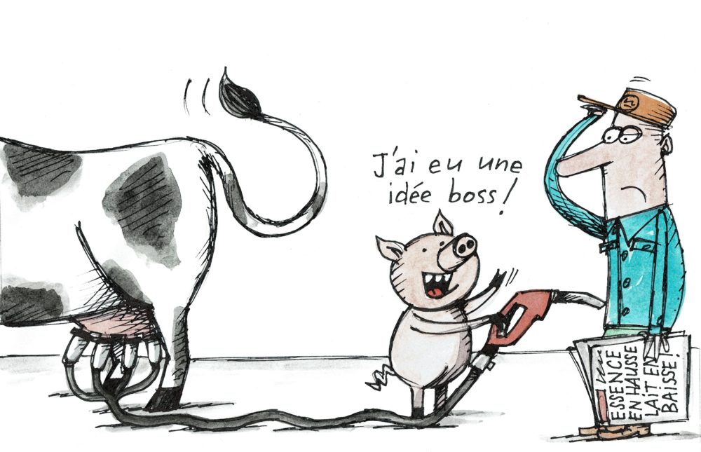 Pour contrer la baisse du prix du lait