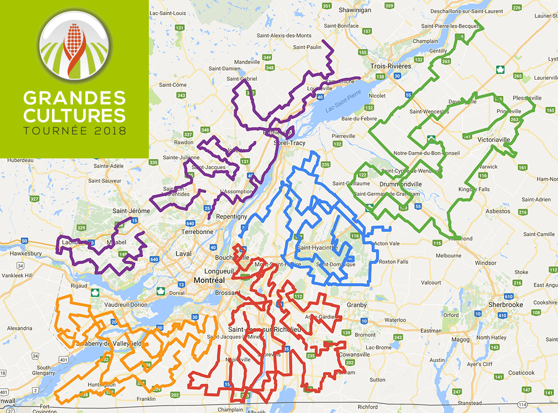 Tournée des Grandes Cultures, déjà notre 5e année!