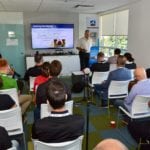Une cinquantaine de personnes, des intervenants des industries porcine et avicole, ont participé à la première édition des Conférences Ag Tech.