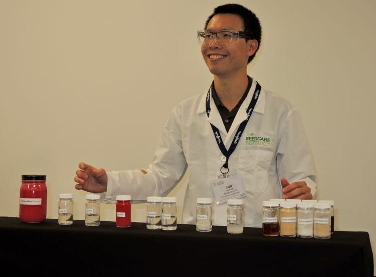 Xun He, chimiste pour Syngenta