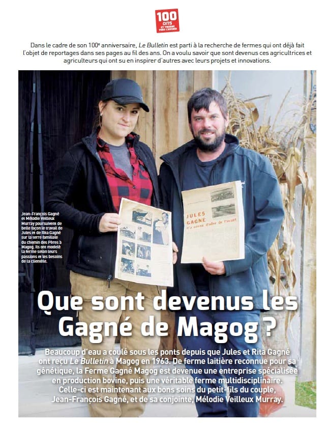 Que sont devenus les Gagné de Magog?
