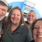 Le Grassfed Exchange était une occasion pour les participants de rencontrés des passionnés des pâturages. Sur la photo: Brian Maloney, Meghan Sheriden, Jim Gerrish et Lise Villeneuve.
