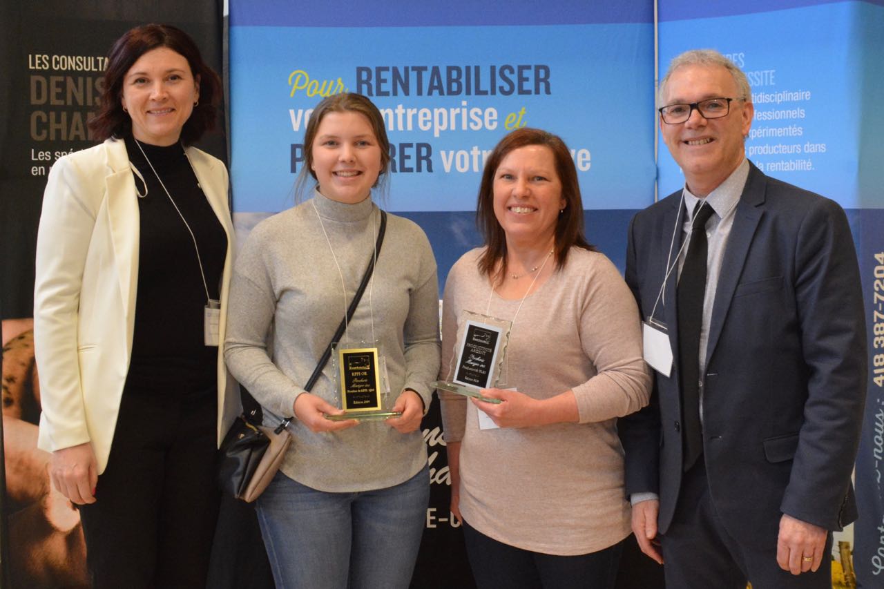 La ferme Marigro remporte les honneurs à la journée du Groupe Évolu-Porc