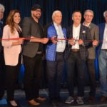 Étaient présents lors de l'inauguration de la Meunerie Trivia: Martial Tanguay, Les Entreprises B. Paquette; Caroline Paquette, Les Entreprises B. Paquette; Guillaume Paquette, Les Entreprises B. Paquette; Bernard Paquette, président Les Entreprises B. Paquette; Jacques Leclerc, président de Shur-Gain/Trouw Nutrition Canada; Claude Corbeil, maire de Saint-Hyacinthe; et Jean-Pierre Picard, directeur général Shur-Gain/Trouw Nutrition - Région de l'Est.