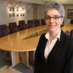 La doyenne de la Faculté de médecine vétérinaire de l'Université de Montréal, Dre Christine Theoret.