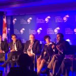 Animateur : Donald Buckingham, président-directeur général de l’Institut canadien des politiques agroalimentaires. Panellistes : Karim Lotfi Senhadji, directeur général OCP Africa, Donald J. Wuebbles, professeur de sciences de l’atmosphère de l’université de l’État de l’Illinois, Pamela G. Marrone, fondatrice de Marrone Bio Innovations, Raj Khosla, professeur d’agriculture de précision de l’université de l’État du Colorado, Molly E. Brown, scientifique en chef chez 6th Grain.