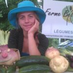 Caroline Bélanger de la Ferme Belle Roche, production maraîchère biologique dans les Laurentides fait partie des finalistes du concours Tournez-vous vers l'excellence de la Financière agricole du Québec.
