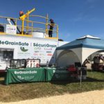 Attention lors des entrées dans les silos à grain!