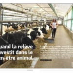Mylène Bégin de la Ferme Princy, à Sainte-Germaine-Boulé en Abitibi. Photo : Marie-Josée Parent