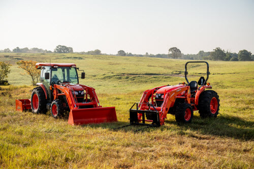 Série de tracteurs MX de Kubota.