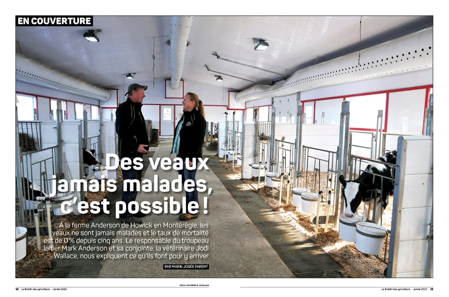 Édition janvier 2020 du Bulletin des agriculteurs