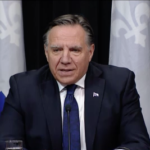 En point de presse, le premier ministre du Québec, François Legault, a remercié tous ceux qui nous nourrissent.