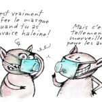 Le « porc » du masque
