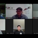Le producteur bovin, enseignant, agronome et Bovi-Expert Paul Villeneuve a animé la table ronde regroupant Pascal Hudon de la boucherie Pascal le Boucher, Sylvie Bouffard du Groupe Bouffard, Brian Maloney de la ferme Brylee, Mikael Lamarche, de l’Abattoir BL, de la salle de découpe à Racine et de l’abattoir Lamarche, ainsi que Jean-Sébastien Bouffard du Groupe Bouffard.