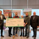 Céréales Bellevue a été couronnée entreprise exceptionnelle pour la Bourse agrEAUresponsables Or Desjardins d’un montant de 10 000$.