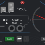 Écran tactile Datatronic 5 du E-loader de Massey Ferguson