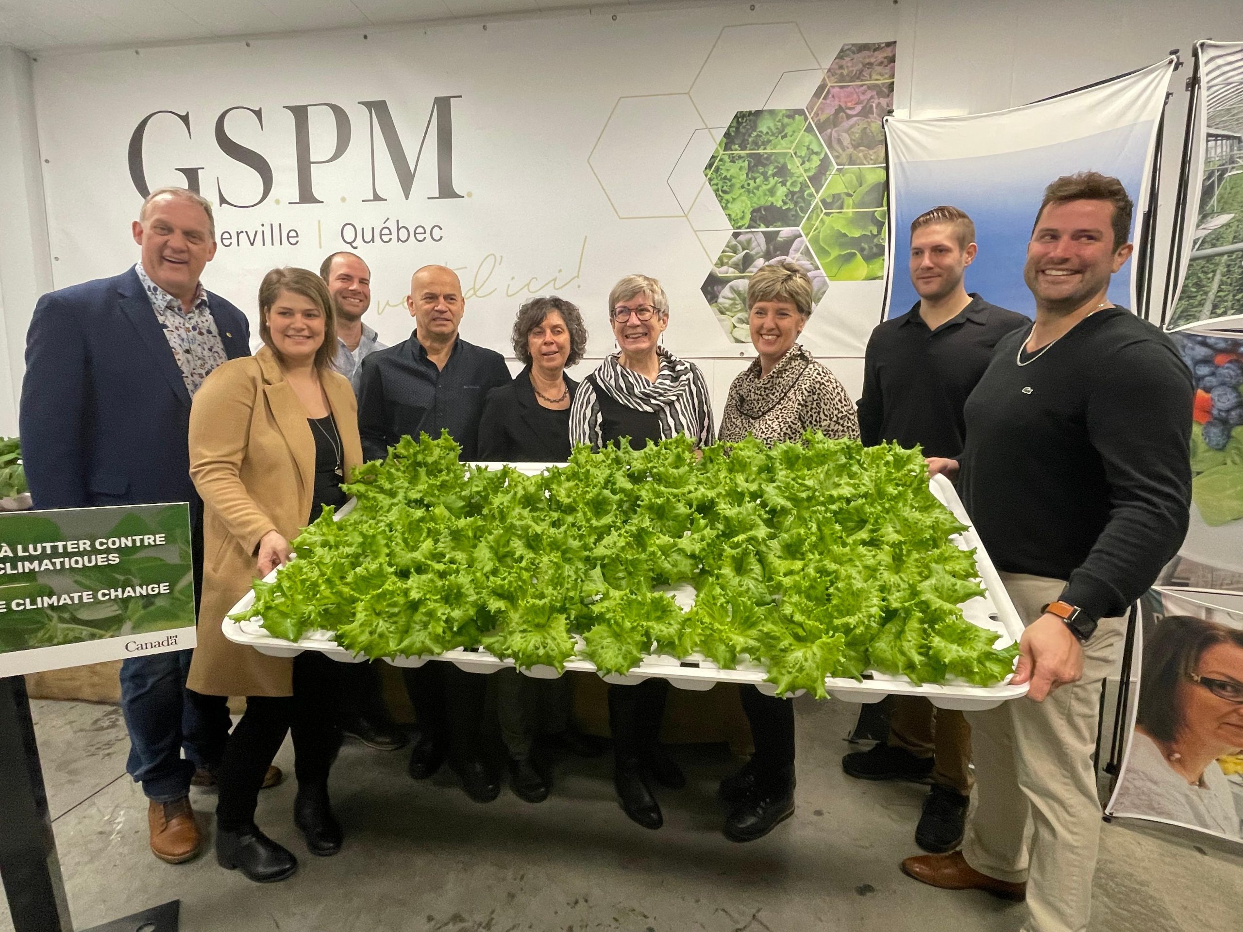 G.S.P.M. Distribution inc., qui produit des légumes-feuilles, fait partie des entreprises qui ont été soutenues l’an dernier. 