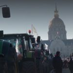 Les agriculteurs français manifestent à Paris