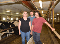 Julie Plouffe, Sébastien Labrie et Bernard Labrie sont au diapason au sujet de la philosophie d’entreprise héritée du père de Bernard, Jean Labrie.