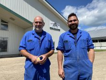 Arie et Teun VandenBroek, Alberta, IFAJ