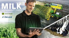 John Deere et DeLaval forment un partenariat stratégique pour une production laitière durable