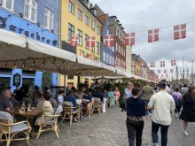 Copenhague, capitale du Danemark.
