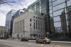 L'édifice de la Banque du Canada à Ottawa