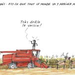 Retard dans la récolte de maïs