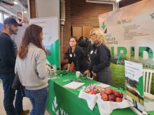 Des étudiants et des étudiantes de la présente cohorte de l’ITAQ ainsi que des années précédentes rencontrent différents fournisseurs, représentants d’entreprises de service et des conseillers du milieu de l’agroalimentaire.