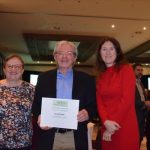 L'équipe du Bulletin des agriculteurs était à la remise des prix Moïse-Cosette. De gauche à droite: Marie-Josée Parent, journaliste, Nicolas Mesly, journaliste, et Marie-Claude Poulin, rédactrice en chef.