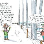 Les nouveaux voisins dans le rang