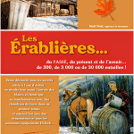 Les Érablières du passé, du présent et de l’avenir…