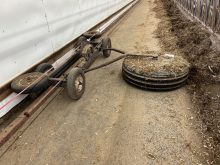 Le repousse-fourrages de la ferme Christallina.