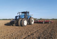 Tracteur Genesis T8 de New Holland